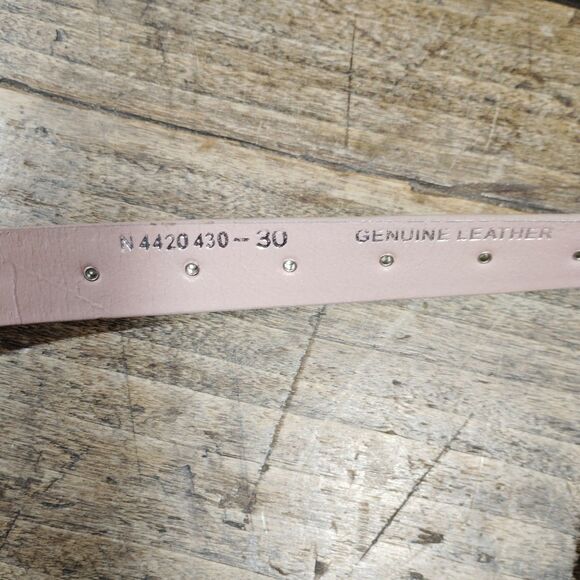 Nocona Pink Western Cowgirl Leather Belt 35\